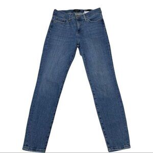 Banana Republic Blue Mid-Rise Skinny Jeans Size 26